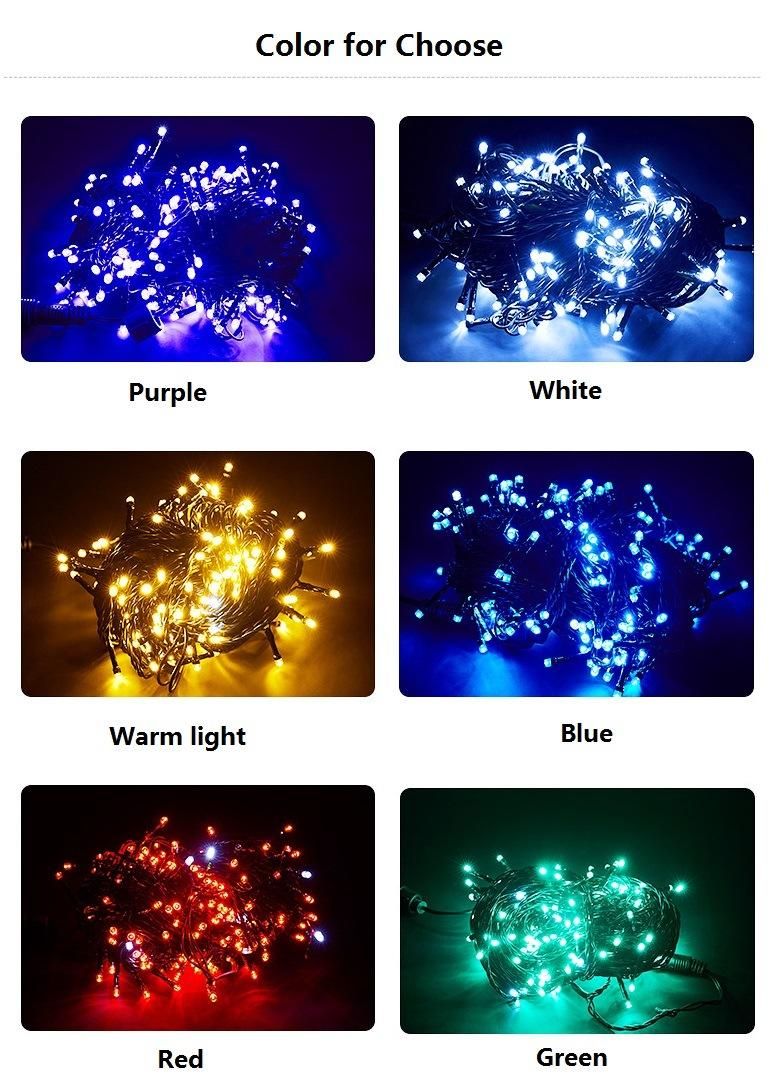 Christmas Wedding Party Decorations Garland Lighting Christmas Light