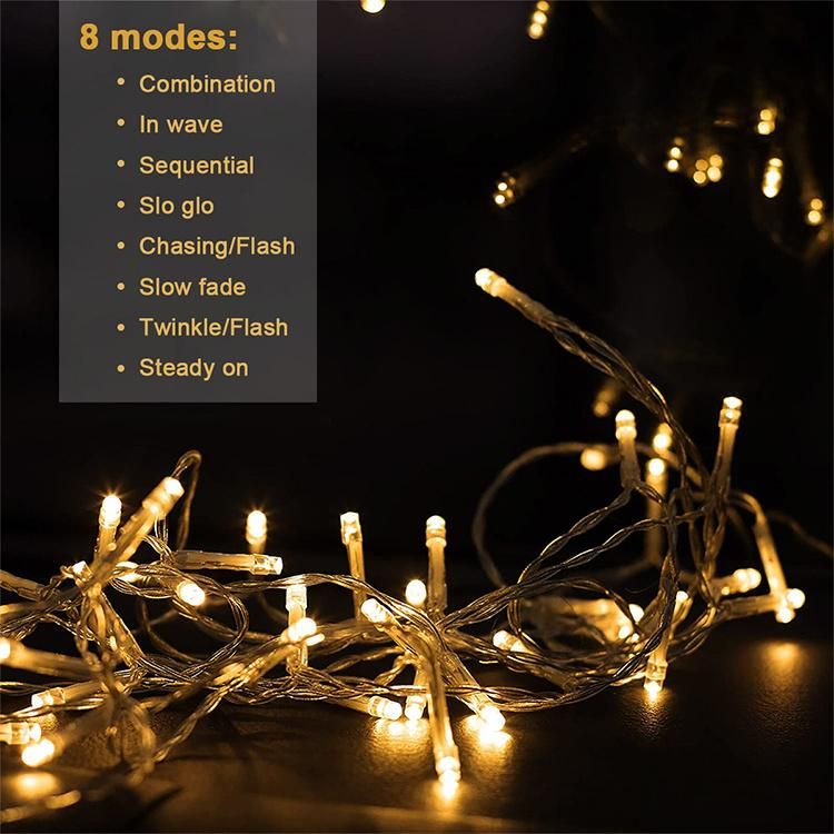 Amazon House Window Curtain LED Star String Lights