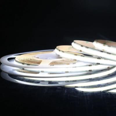 UL CE RoHS 24V 8mm COB LEDs Strip High Density Linear Lighting COB LED Strip