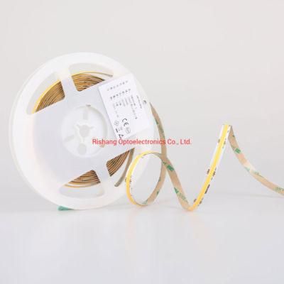 IP65 Waterproof Homogeneous Light UL CE DC24V 2400K CRI&gt;90 10W 900lm COB LED Strip