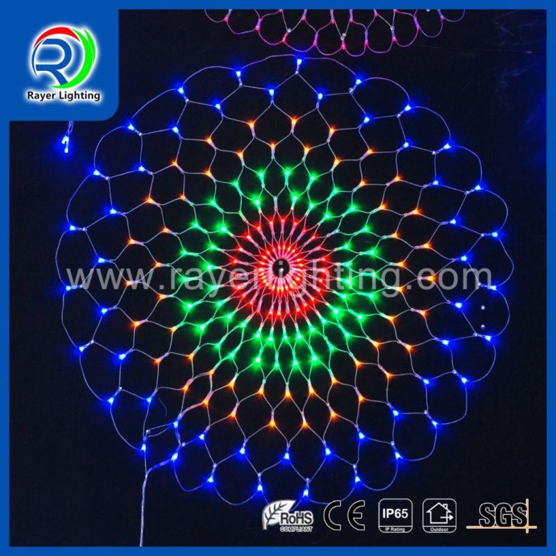 Garden Festival Multicolor Lightng Mesh Christmas Decoration Light