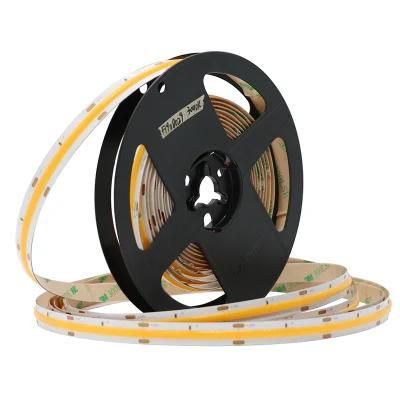 Glite Fcob COB LED Strip 360LED/M 504 LED/M DC24V LED Strip Light 180 Degree Big View Angle Dotless