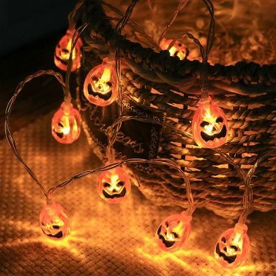 Halloween Festival Party Decorative Battery String Light with Pumpkin