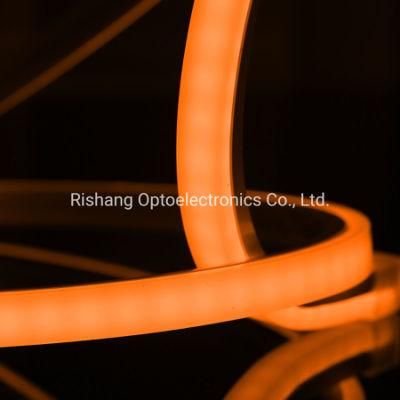Made of Silicone Material Good Flexibility Bright and Good Light-Transmission Soft and Foldable Waterproof Crystal LED Round Neon Lighting