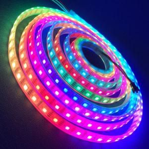 5050 SMD 5V Digital Full Color Outdoor Pixel LED Strip IP67 Apa102 30LEDs/M LED Strip