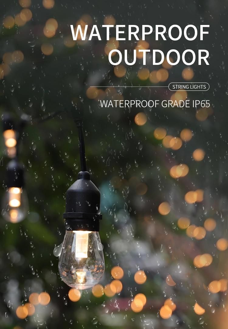 OEM Wedding Party Garden Decoration Outdoor Waterproof Christmas Lights