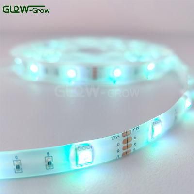 5m 30LEDs/M Smart RGB LED Light Strip with RF Receiver and APP Control