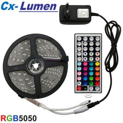 Low Voltage LED Stripe 2835 60LEDs/M 12W with TUV FCC