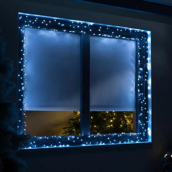 Multi Function LED Low Voltage Connectable Cluster Light String Christmas Lights