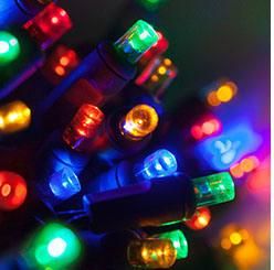 UL Waterproof 5mm Mini C Christmas Decoration Light