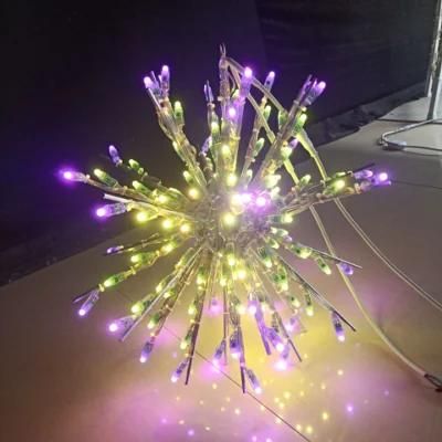 Shopping Mall Decoration Piont Control Foldable RGB Ball Light