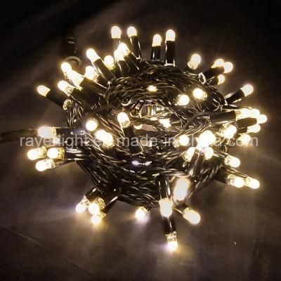 Blister Cap LED Holiday Festival Hall Mall Home Garden Street Decoration Outdoor Christmas String Light