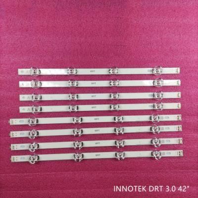 LED Backlight TV 6V 8 LEDs 8 PCS Per Set 42lb LG 42lb5820 Innotek Drt 3.0 42 Inch a B 6916L-1710b 6916L-1709b