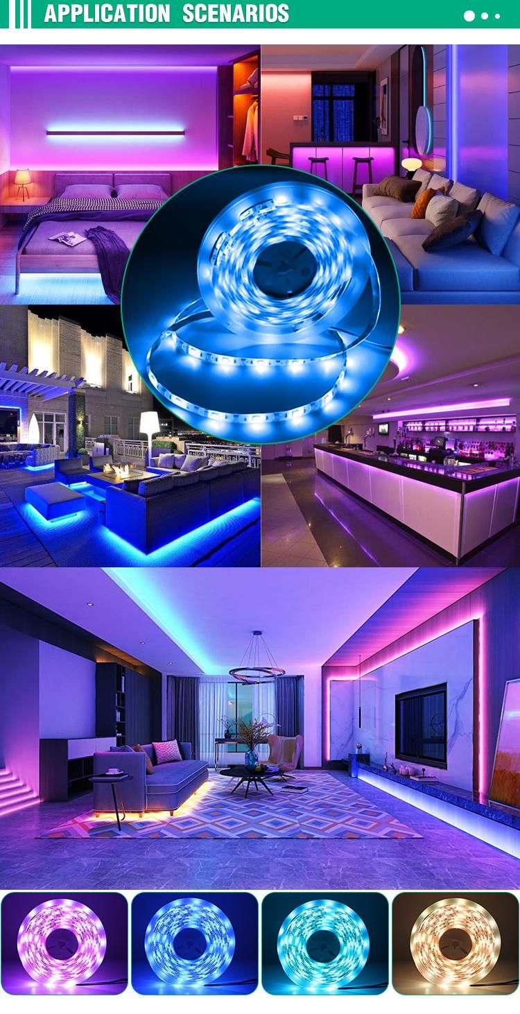 TV Background Lighting Smart APP Control Flexible LED Strip Lights