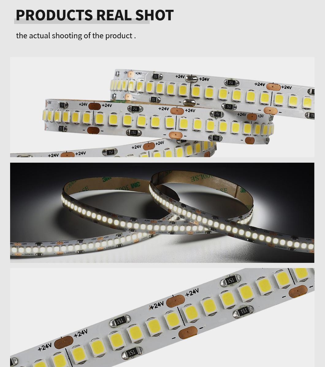 High Brightness White Durable 240LEDs/M 20W/M 2835 LED Strip Light