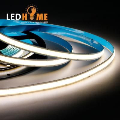 DC12V 24V Flexible Strip Light 4000K LED COB Tape Strip Light 480LED 512LED