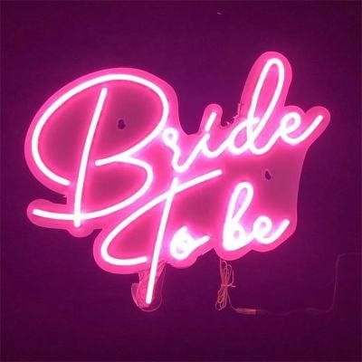Wholesale China Factory Price Custom Bride to Be LED Flex Neon Sign