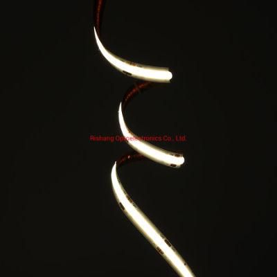 IP65 Waterproof Homogeneous Light UL CE DC24V 1800K CRI&gt;90 3step 10W 900lm COB LED Strip