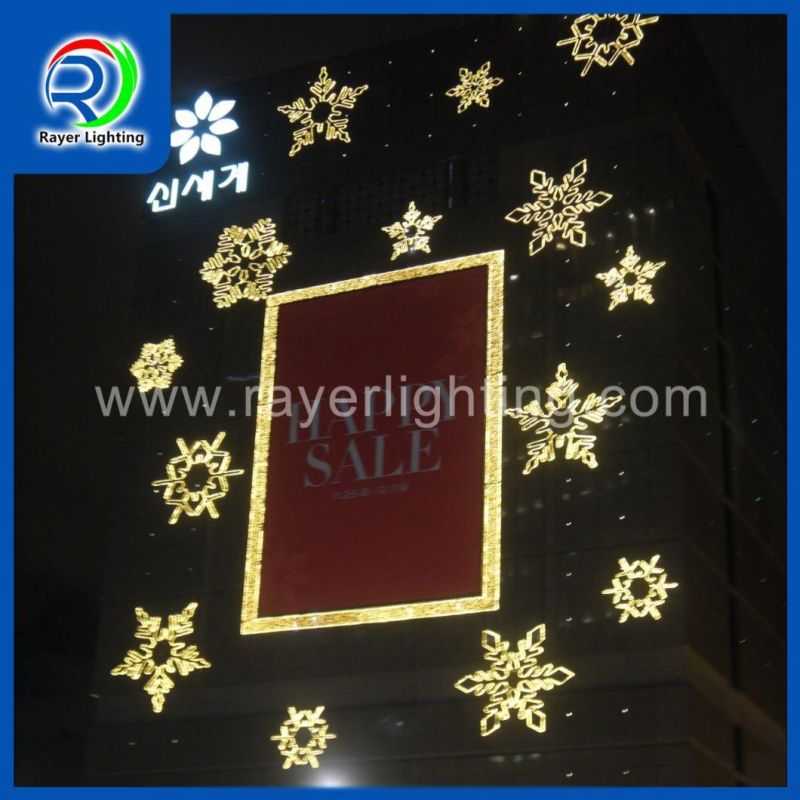 Outdoor Large Decoration Party Lights Christmas Light LED Snowflake Lights