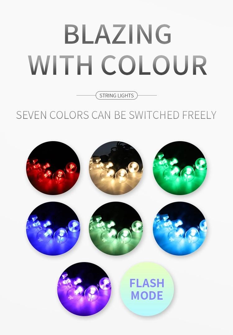 OEM Wedding Party Garden Decoration Outdoor Waterproof Christmas Lights