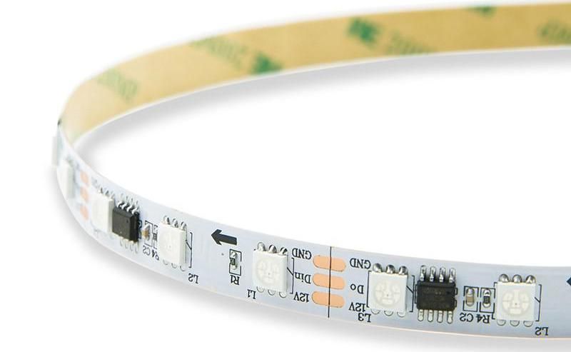 High Quality CE RoHS Digital LED Ucs1903 Super Stable Signal for Decoration Addressable 12V Side View Ws2811 Strip