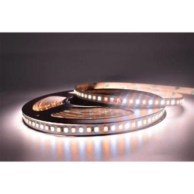 LED Dual Color 168 LED/M SMD2835 High CRI90 2 in 1 Control Multi Color CCT Flexible Strip LED Light