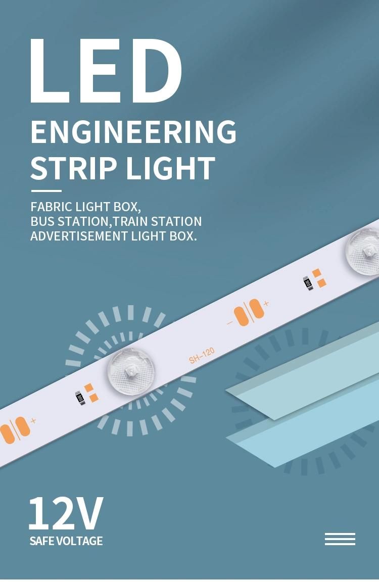 Engineering IP65 LED Light Bar 12 LEDs/M DC 12V Light Bar LED Strip