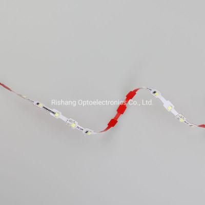 UL Listed Dimmable 7W 100 LEDs 60 LEDs/M Warm White Zig-Zag Flexible LED Strip Lights