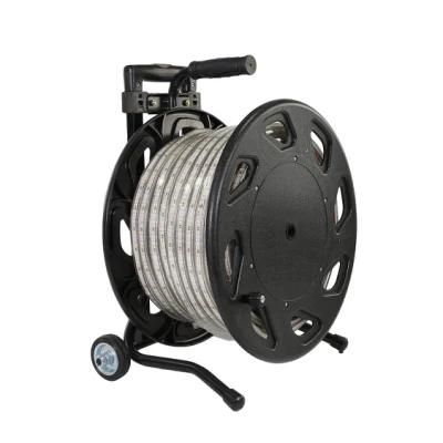 AC230V SMD5050 Outdoor Use Portable Mobile Outdoor Use 50m Kit LED Strip Light for Construction Site Work Light