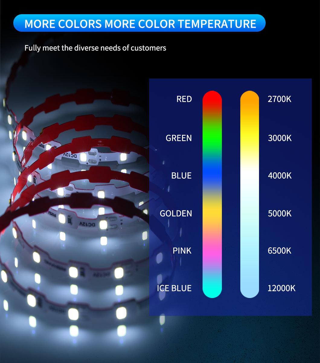 Ultra Bright SMD2835 White DC12V 60LEDs/M 3D LED Strip for Signage Application