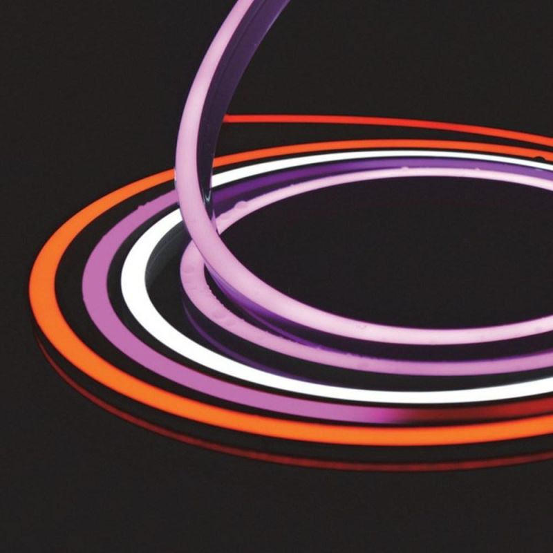 Color Chasing Spi 5050 RGB LED Neon Strip with Stable Signal for Showcase Lighting