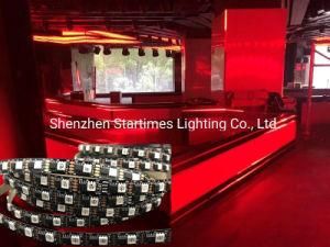 5 Years Warranty Manufacture LED Addressable Digital Pixel Flexible RGB Disco LED Lighting Christmas Decoration Light