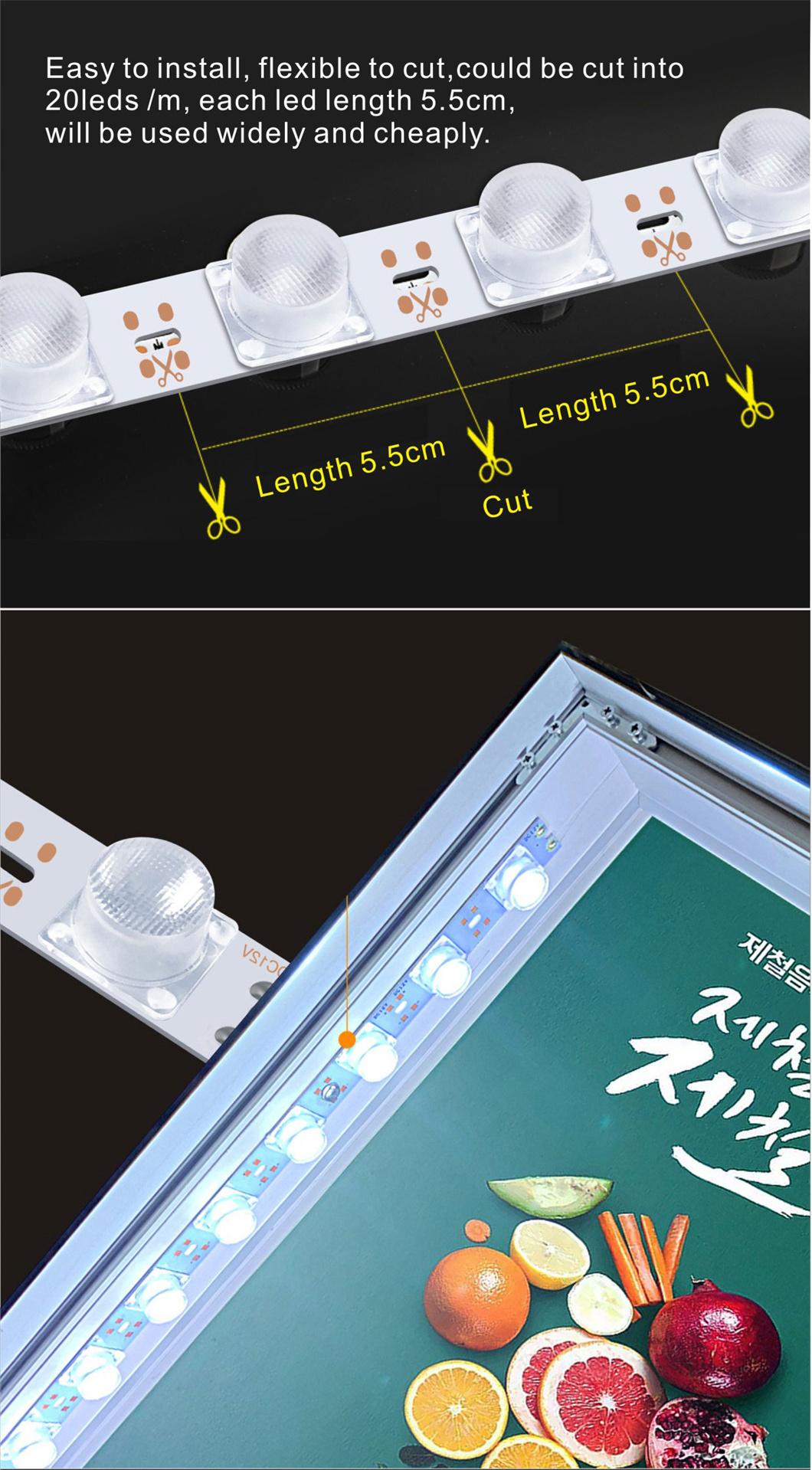 High CRI Sidelight LED Strip Bar Backlight Light Box