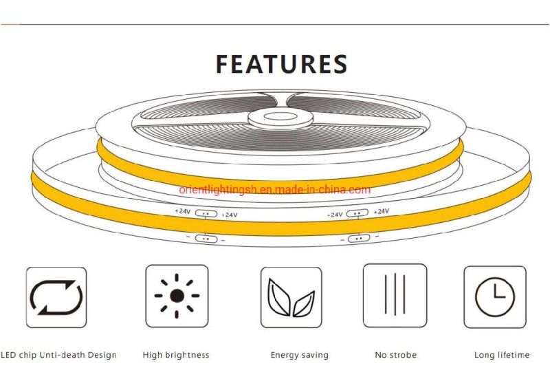 New Arrival 10W 3000K LED Flux Light Strip COB
