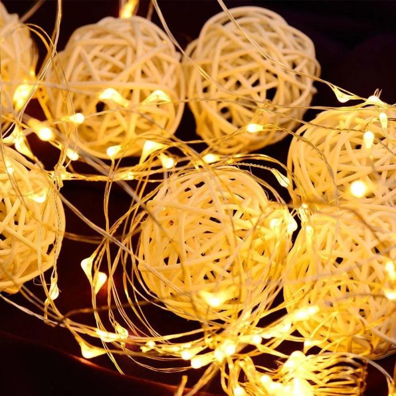 USB 10meter 100 LEDs Waterproof Micro Copper Wire with Remote