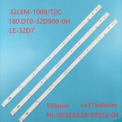 New Product TV Backlight Strip Use for Zdcx32D07-Zc14fg-05 Hl-00320A28-0701s-04 B0 7LED 3PCS One Set
