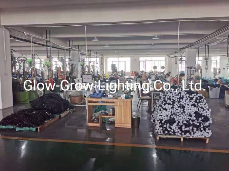 Commercial Grade Wide Angle 100 LED Pure White Rubber Cable LED String Light