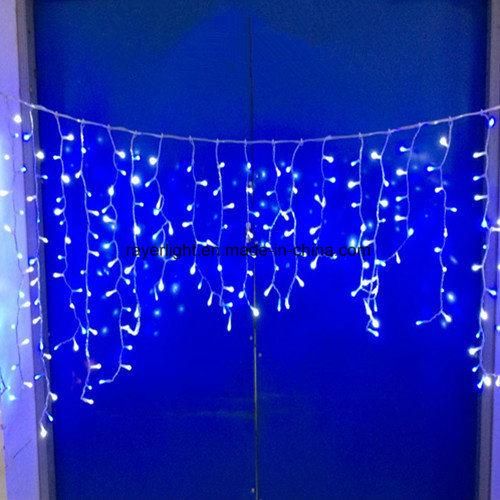 Christmas Decoration Wedding Decotation Holiday Light blue Color LED Icicle Lights