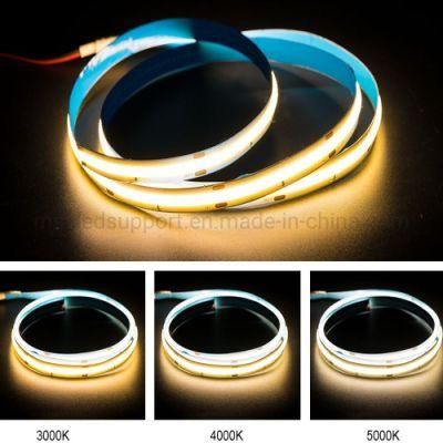 2021 New Arrival COB LED Strip 3 Years Warranty 24V DC IP33 Dustproof Flexible LED Strip
