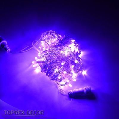 New Christmas Decoration Ideas Flower Fairy Lights Pure Copper Wire Outdoor String Christmas Tree Lights with CE&RoHS