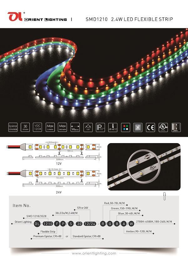 Flexible Multiple Color LED Strip Lighting