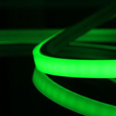 144LEDs/M 24V 10mm White 3000K High Brightness Silicone Extrusion IP66 Waterproof Constant Current Square LED Flexible Neon Strip