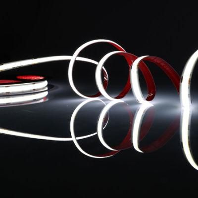 COB LED Strip LED COB Tape Strip 12V/24V 8mm IP20 Waterproof Indoor Light Strip Ultra Slim COB LED Strip