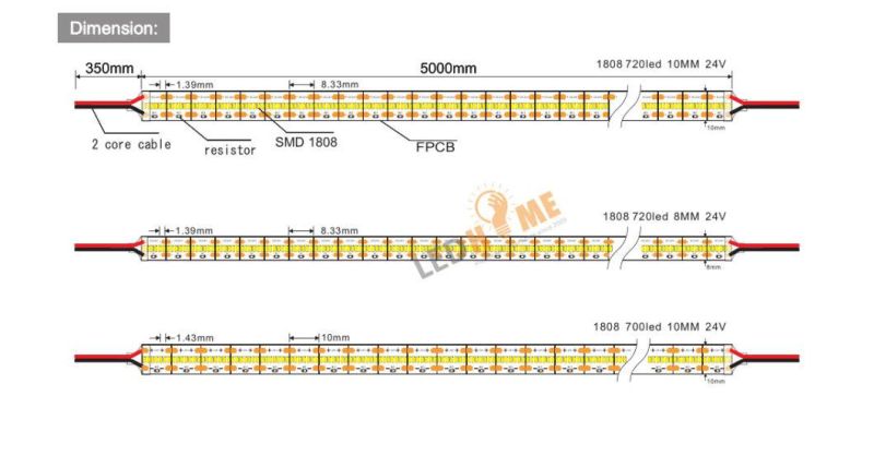 SMD1808 Strip for LED Light