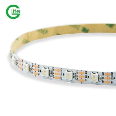 Digital Ws2812 Addressable Auto Light Magic Vehicle LED DC5V 60LED Pixel Strip