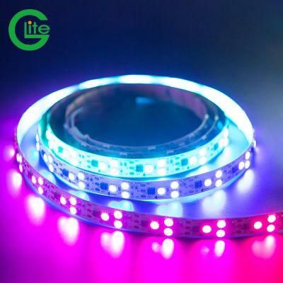 High Quality CE RoHS Digital 5050 RGB Waterproof Addressable Ws2811 9W Full Color Flexible Smart LED Strip