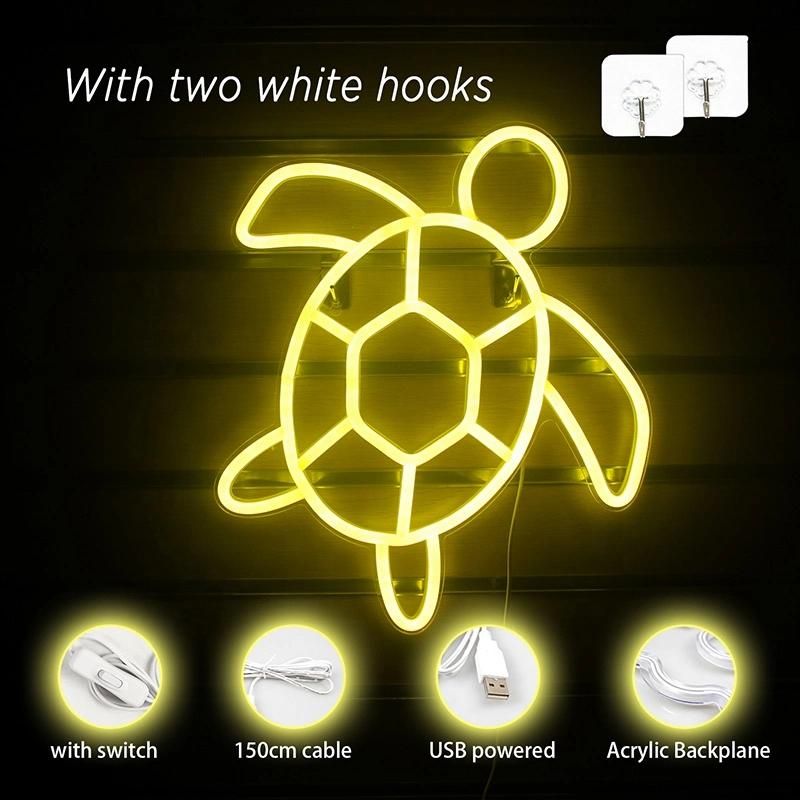 Commercial Indoor Personalized Sign Custom Made Wall Mount Waterproof Luminous Acrylic LED Neon