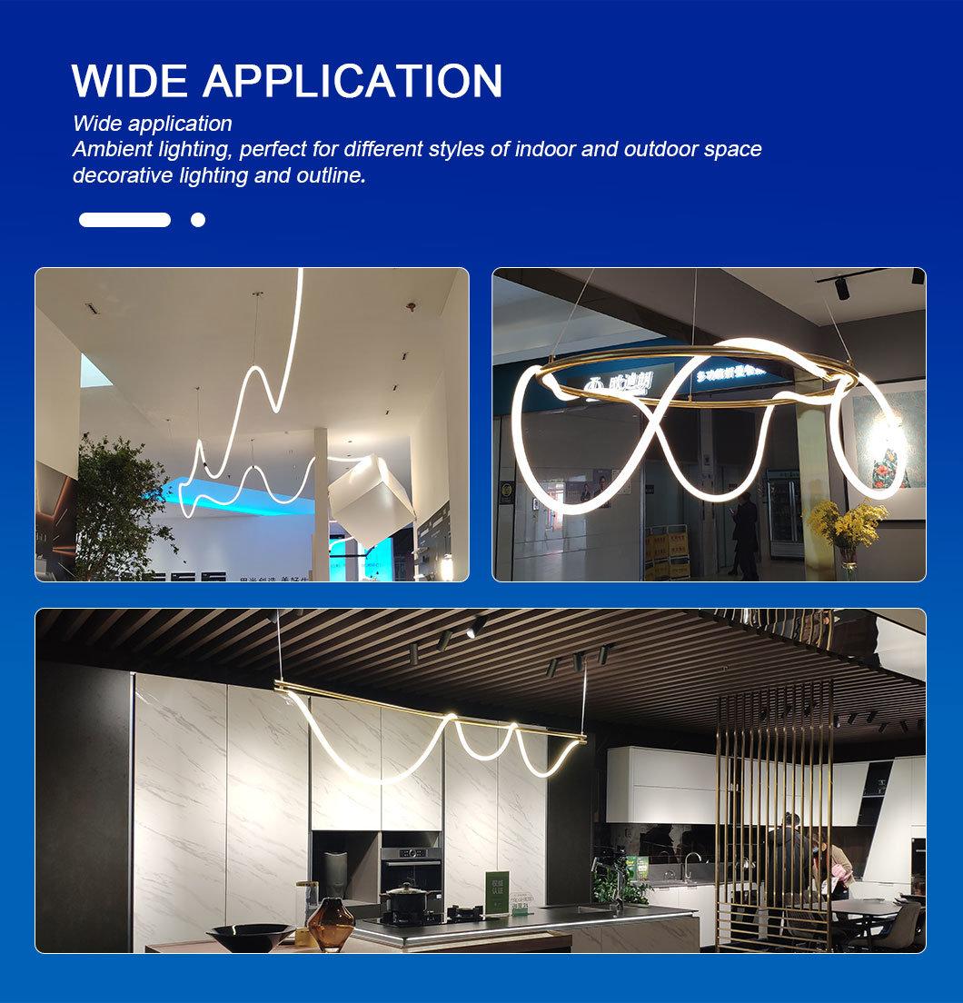 Freely-Bent SMD2835 Natural White 2700K Color-Customized 360° LED Neon Flex Strip