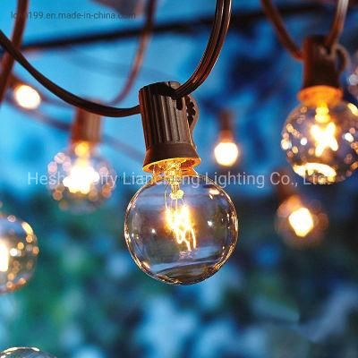 G40 UL/CE 25L Retro Decorate Festival Party Tungsten Filament Christmas Light