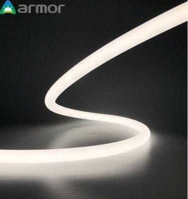 LED Neon Light RGBW 360 Degree Round Sign Custom IP65 Flex Strip Lights